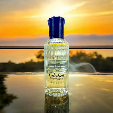 Global Intense Perfume for Men 24H Sweat Resistant Golden Bottle Loved by 49+