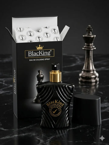 Black King Eau De Cologne Spray 100ml For Men