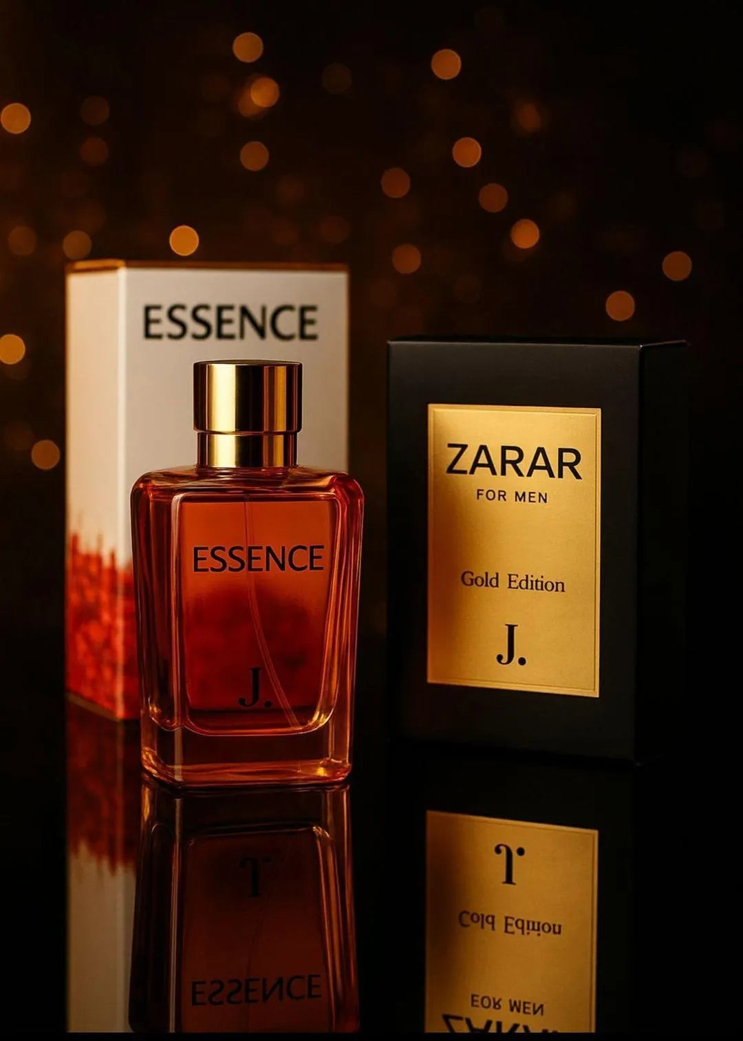 Zarar+Essense Unisex Citrus Perfume 24H Sweat Resistant Black